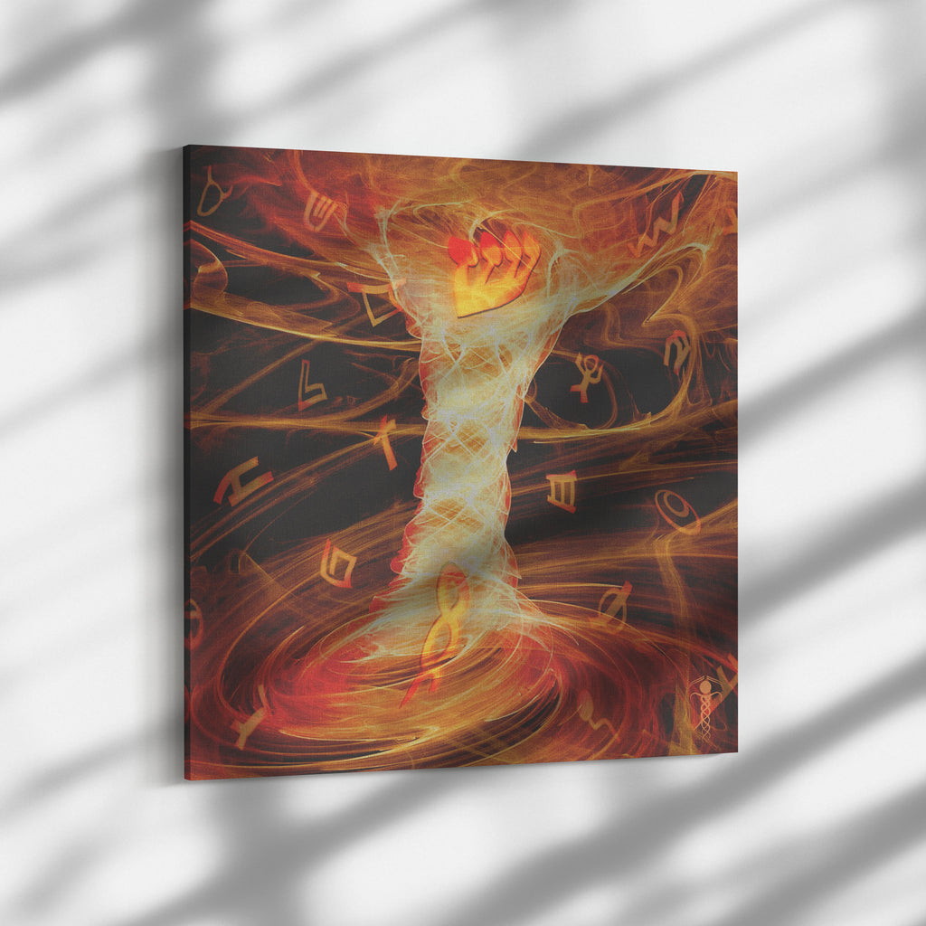 Whirlwind - Square Canvas Wrap