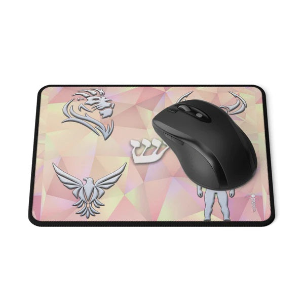 4 Faces of God - Non-Slip Mouse Pads
